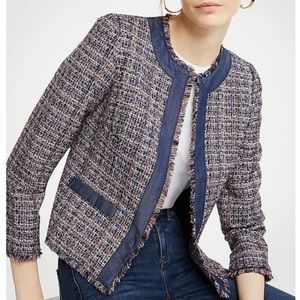 Ann Taylor tweed jacket 00 petite